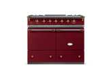 Lacanche Cluny Classic 100cm - Burgundy Red & Brass