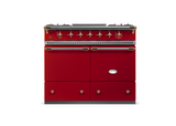 Lacanche Cluny Classic 100cm - Cherry Red & Brass