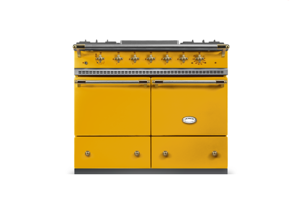 Lacanche Cluny Classic 100cm - Provence Yellow & Brass