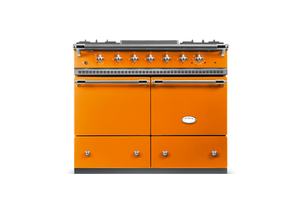 Lacanche Cluny Classic 100cm - Tangerine & Chrome