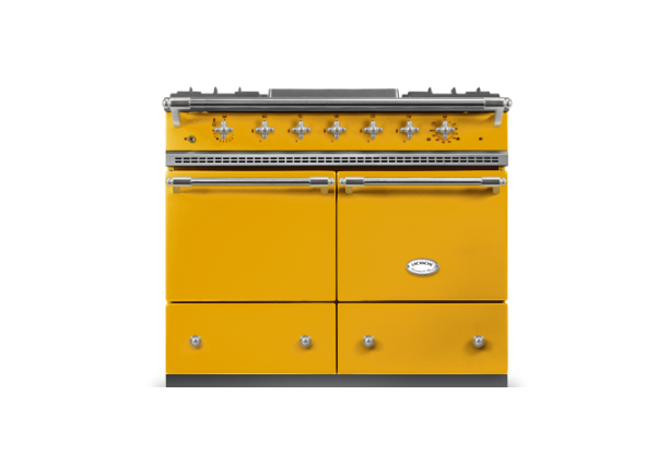 Lacanche Cluny Classic 100cm - Provence Yellow & Matt Chrome