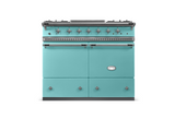 Lacanche Cluny Classic 100cm - Coral Blue & Brushed Stainless Steel