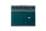 Lacanche Cluny Classic 100cm - Teal Blue & Brushed Stainless Steel