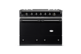 Lacanche Cluny Classic 100cm - Black & Brushed Stainless Steel