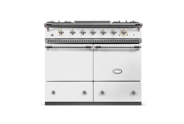Lacanche Cluny Classic 100cm - White & Nickel