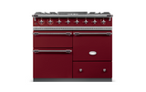 Lacanche Chagny Classic 100cm - Burgundy Red & Nickel