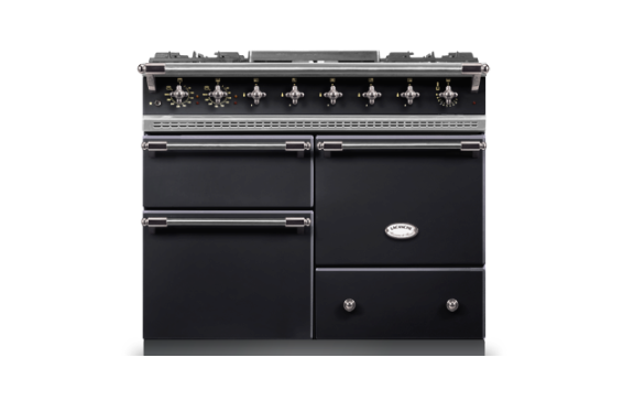 Lacanche Chagny Classic 100cm - Black Gloss & Nickel