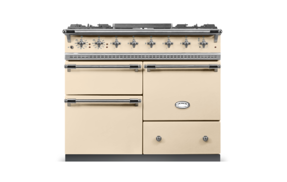 Lacanche Chagny Classic 100cm - English Cream & Brushed Stainless Steel