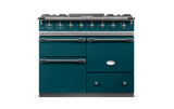 Lacanche Chagny Classic 100cm - Teal Blue & Brushed Stainless Steel