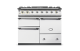 Lacanche Chagny Classic 100cm - White & Brushed Stainless Steel