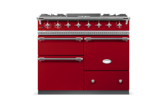 Lacanche Chagny Classic 100cm - Cherry Red & Matt Chrome