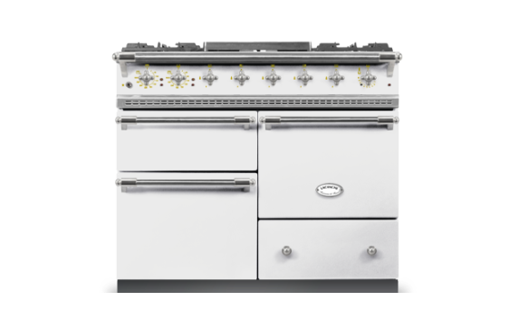 Lacanche Chagny Classic 100cm - White & Matt Chrome