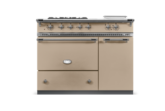 Lacanche Savigny Classic 100cm - Frangipane & Brushed Stainless Steel