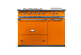 Lacanche Savigny Classic 100cm - Tangerine & Brushed Stainless Steel