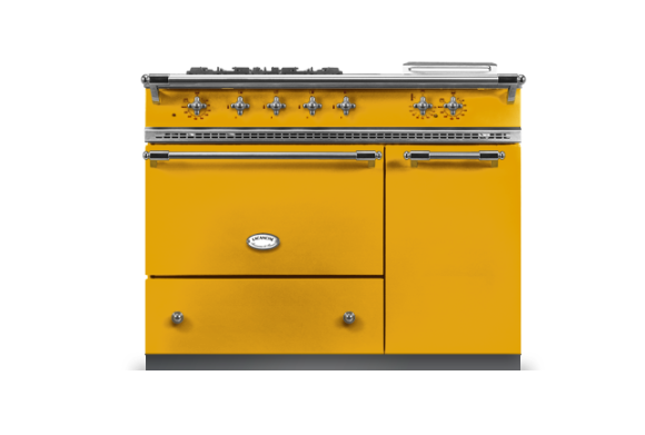 Lacanche Savigny Classic 100cm - Provence Yellow & Brushed Stainless Steel