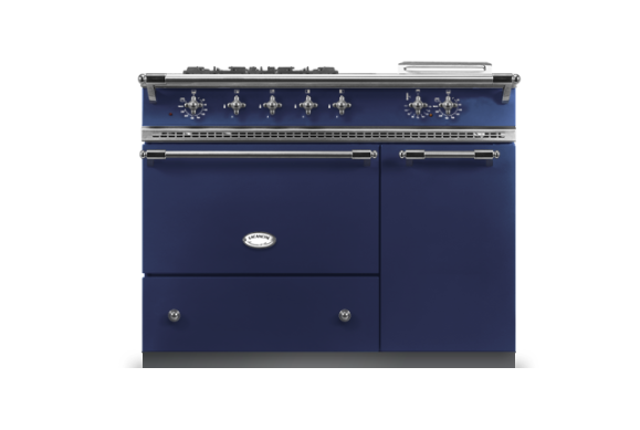 Lacanche Savigny Classic 100cm - French Blue & Brushed Stainless Steel