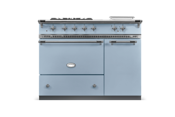 Lacanche Savigny Classic 100cm - Delft blue & Brushed Stainless Steel