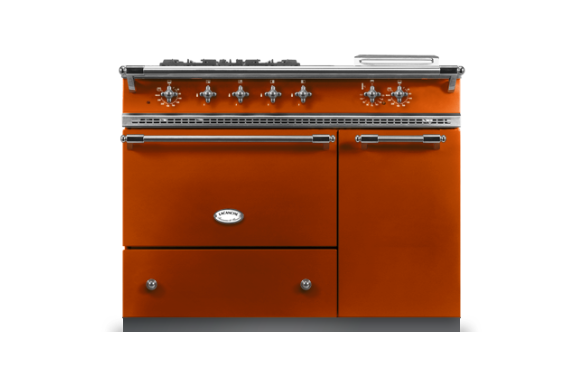 Lacanche Savigny Classic 100cm - Terracotta & Brushed Stainless Steel