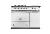 Lacanche Savigny Classic 100cm - White & Nickel