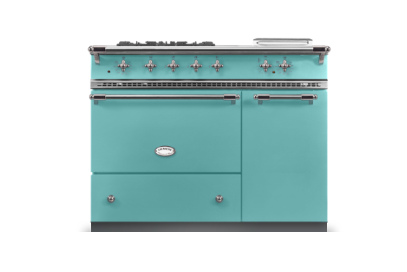 Lacanche Savigny Classic 100cm - Coral Blue & Nickel