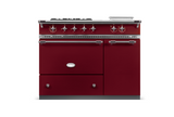 Lacanche Savigny Classic 100cm - Burgundy Red & Nickel