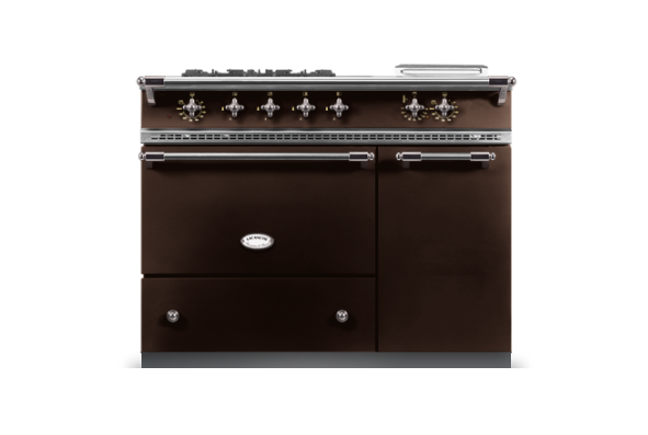 Lacanche Savigny Classic 100cm - Chocolat & Nickel