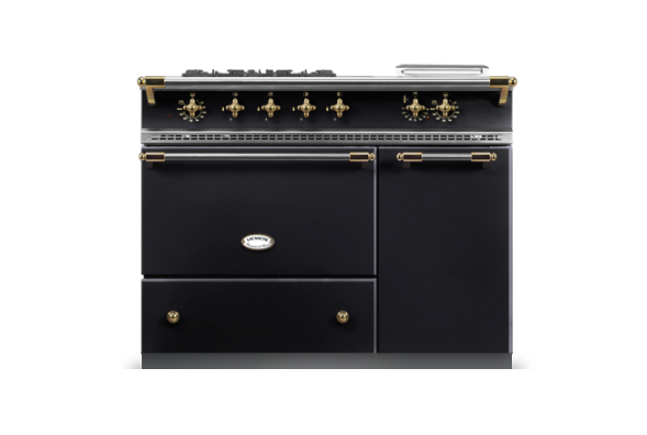Lacanche Savigny Classic 100cm - Black Gloss & Brass