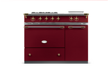 Lacanche Savigny Classic 100cm - Burgundy Red & Brass