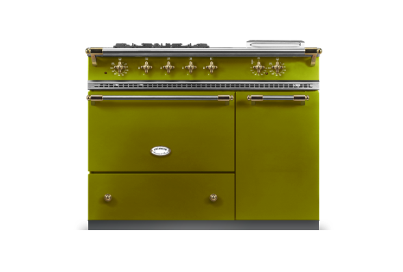 Lacanche Savigny Classic 100cm - Olive Green & Brass