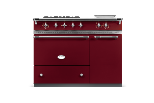 Lacanche Savigny Classic 100cm - Burgundy Red & Chrome