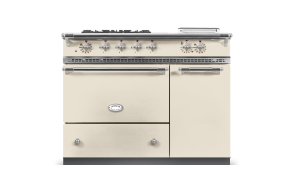 Lacanche Savigny Classic 100cm - Ivory & Matt Chrome