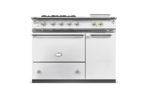 Lacanche Savigny Classic 100cm - White & Matt Chrome