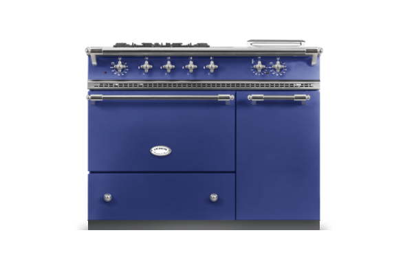 Lacanche Savigny Classic 100cm - Portuguese Blue & Matt Chrome