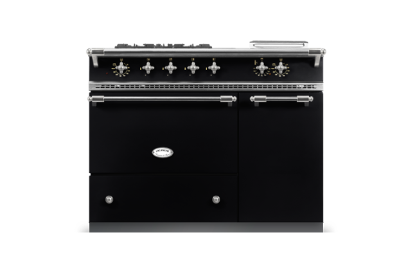 Lacanche Savigny Classic 100cm - Black & Matt Chrome