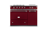 Lacanche Savigny Classic 100cm - Burgundy Red & Matt Chrome