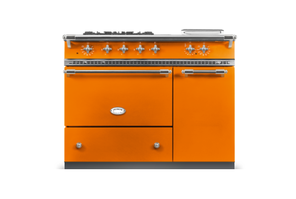 Lacanche Savigny Classic 100cm - Tangerine & Matt Chrome
