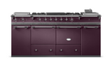 Lacanche Classic Cluny 1800 - Egglplant & Brushed Stainless Steel