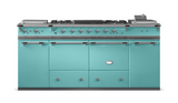 Lacanche Classic Cluny 1800 - Coral Blue & Brushed Stainless Steel