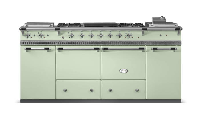 Lacanche Classic Cluny 1800 - Lime Green & Brushed Stainless Steel
