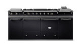 Lacanche Classic Cluny 1800 - Black Gloss & Brushed Stainless Steel