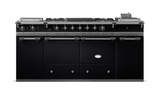 Lacanche Classic Cluny 1800 - Black & Brushed Stainless Steel