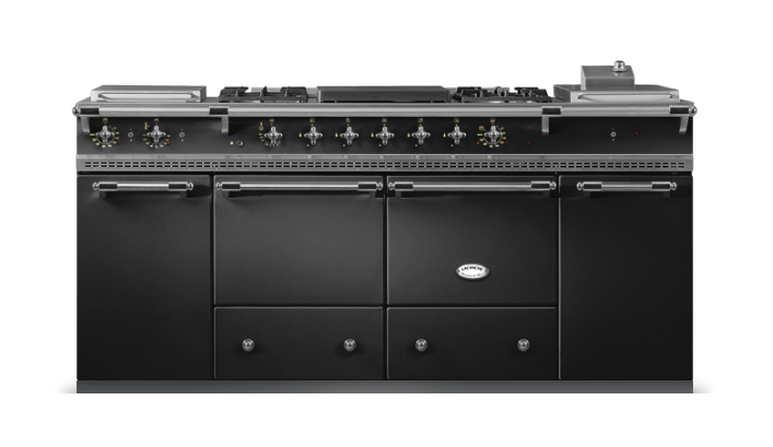 Lacanche Classic Cluny 1800 - Anthracite & Brushed Stainless Steel