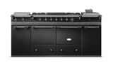 Lacanche Classic Cluny 1800 - Anthracite & Brushed Stainless Steel