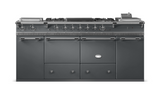 Lacanche Classic Cluny 1800 - Slate Grey & Brushed Stainless Steel