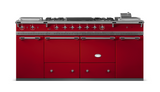 Lacanche Classic Cluny 1800 - Cherry Red & Brushed Stainless Steel