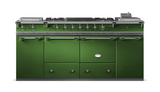 Lacanche Classic Cluny 1800 - Dark Green & Brushed Stainless Steel