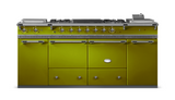 Lacanche Classic Cluny 1800 - Olive Green & Brushed Stainless Steel