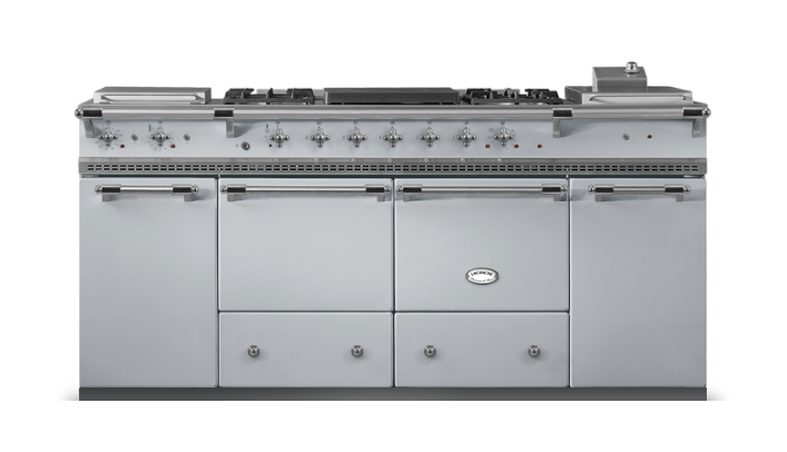 Lacanche Classic Cluny 1800 - Earthenware Gray & Brushed Stainless Steel