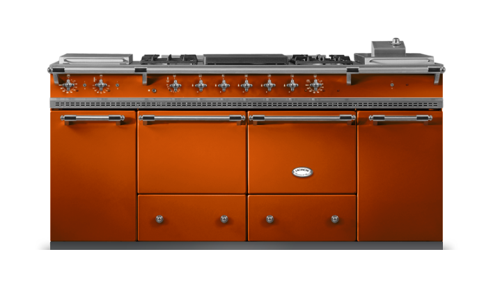 Lacanche Classic Cluny 1800 - Terracotta & Brushed Stainless Steel