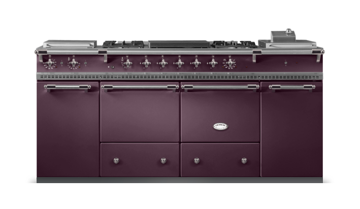 Lacanche Classic Cluny 1800 - Egglplant & Nickel